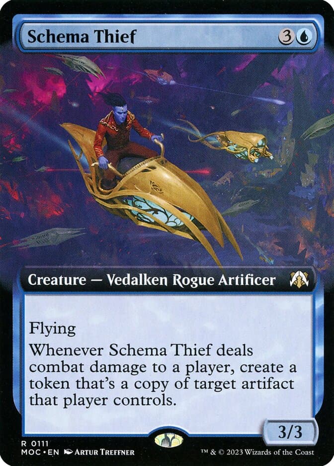 Schema Thief Extended Art Foil