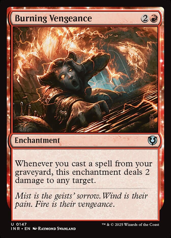 Burning Vengeance Foil