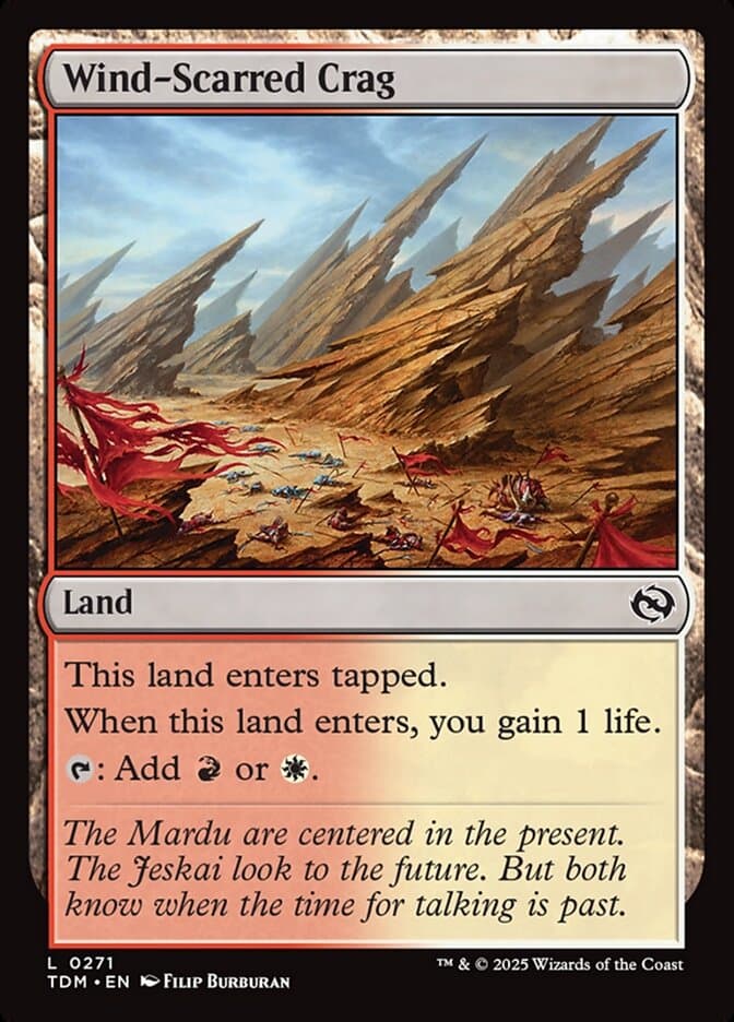 Wind-Scarred Crag Foil