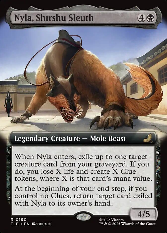 Nyla, Shirshu Sleuth Extended Art Foil