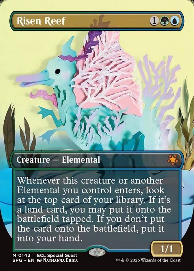 Risen Reef Borderless Foil