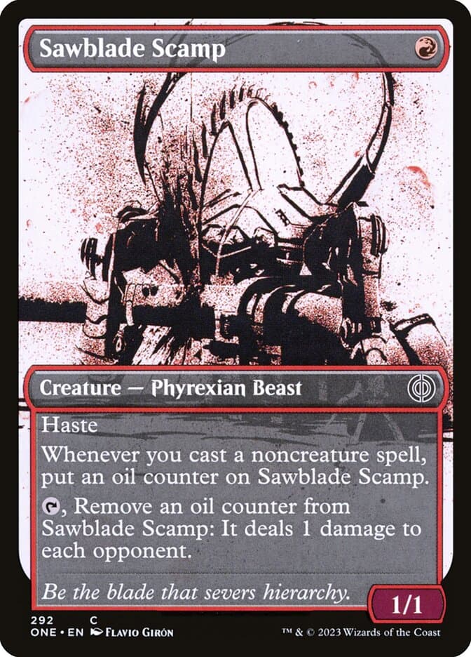 Sawblade Scamp Showcase Foil