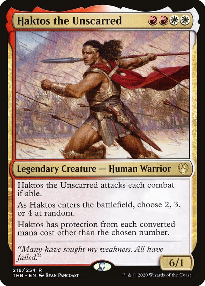 Haktos, the Unscarred Foil