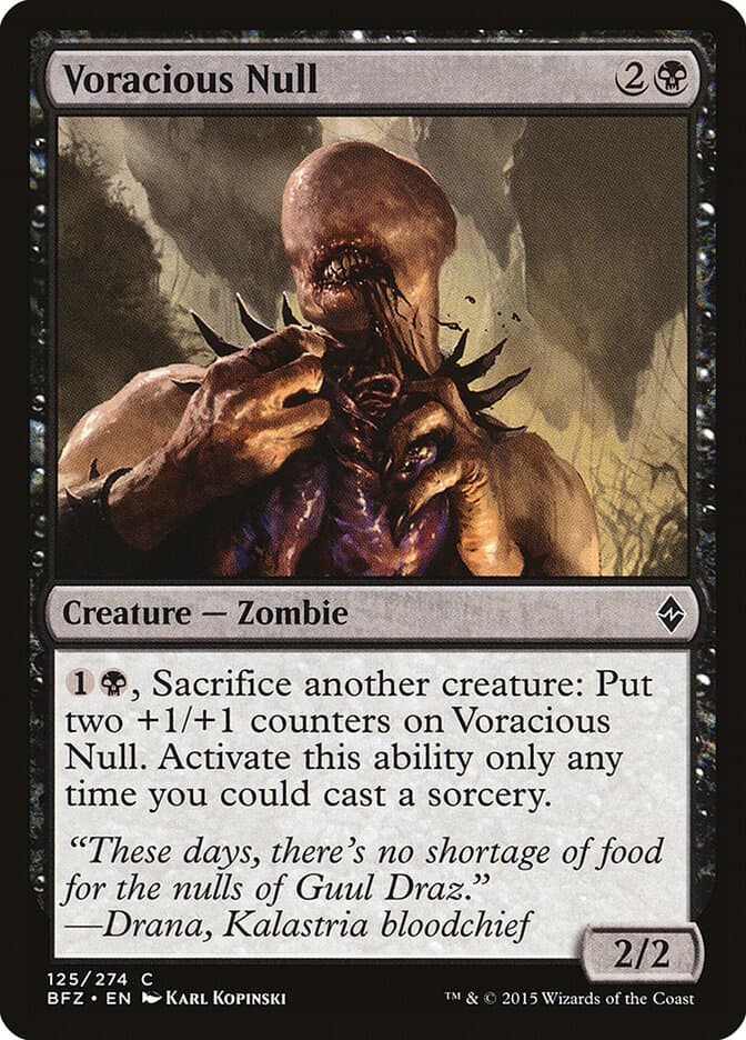 Voracious Null Foil