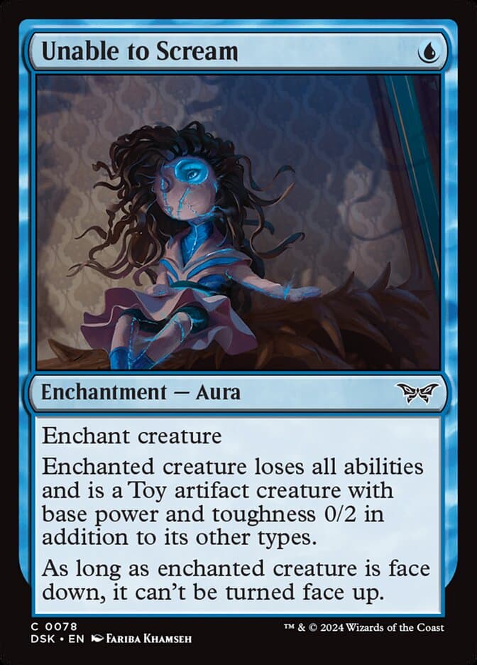 Unable to Scream Foil