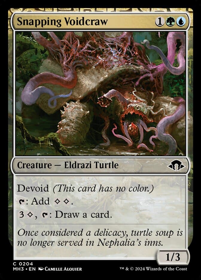 Snapping Voidcraw Foil