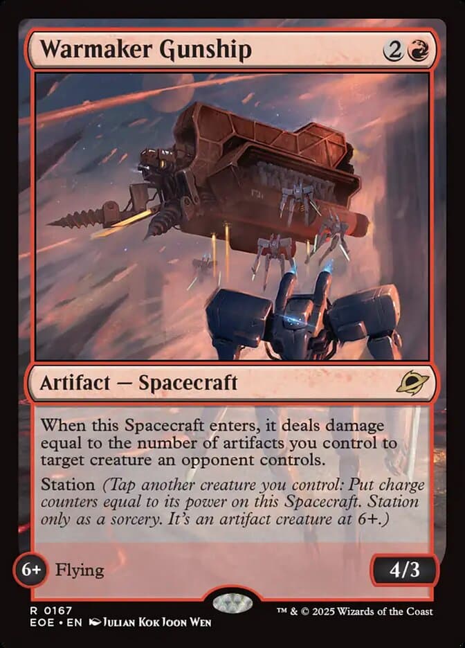 Warmaker Gunship Foil