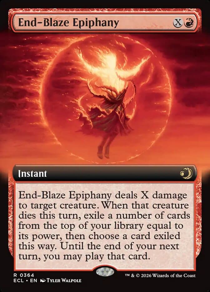 End-Blaze Epiphany Extended Art Foil