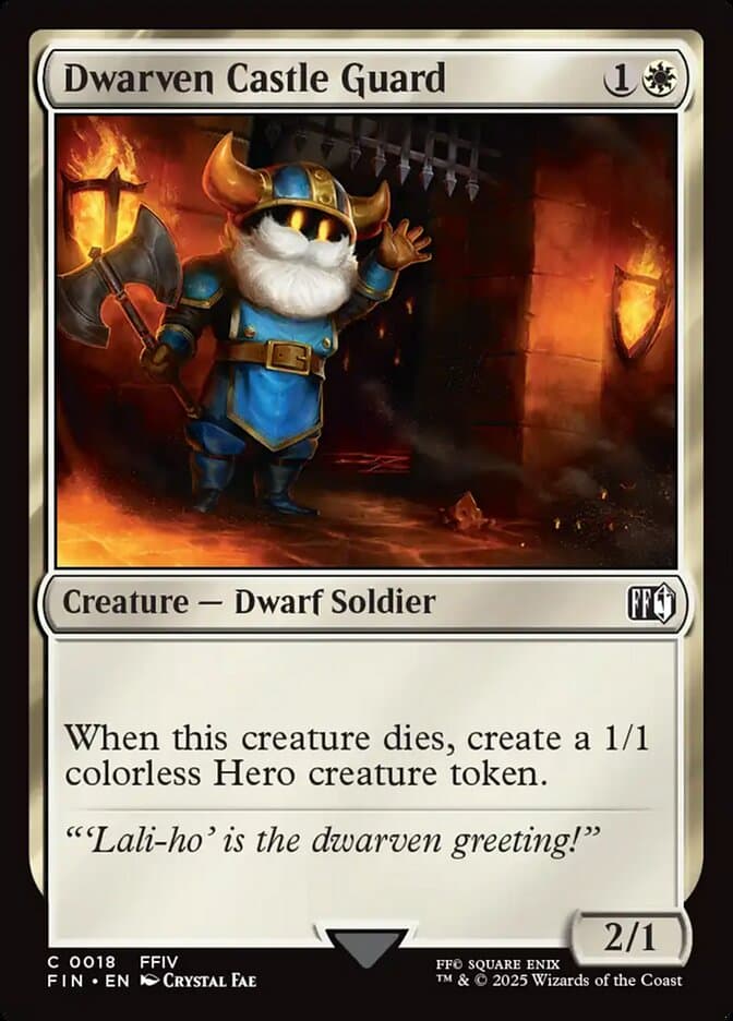 Dwarven Castle Guard Foil