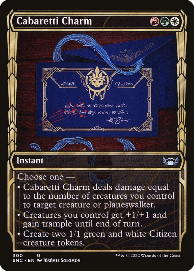 Cabaretti Charm Showcase