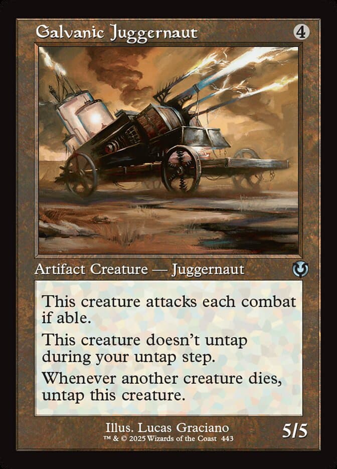 Galvanic Juggernaut Retro Frame