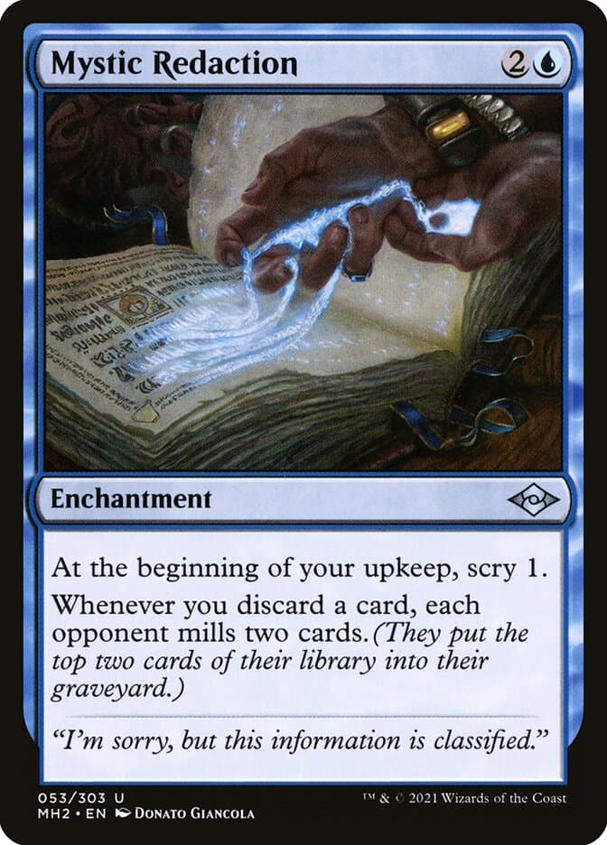 Mystic Redaction Foil