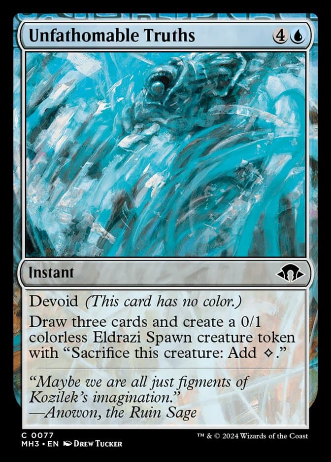 Unfathomable Truths Foil