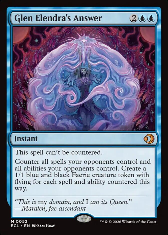Glen Elendra's Answer Foil