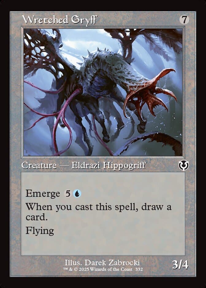 Wretched Gryff Retro Frame Foil