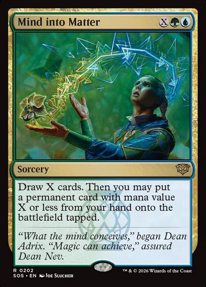 Mind into Matter Foil