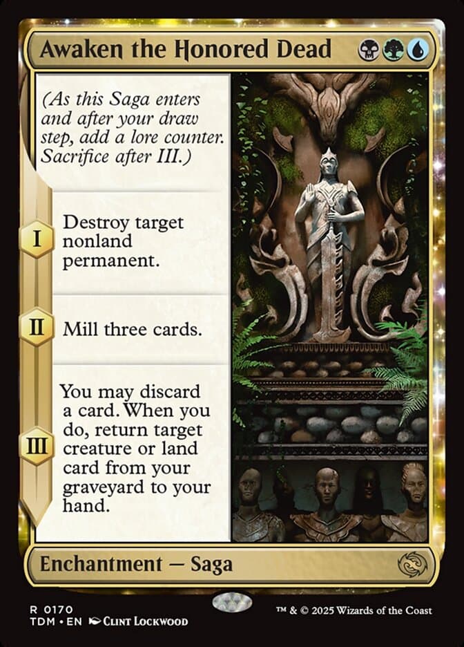 Awaken the Honored Dead Foil