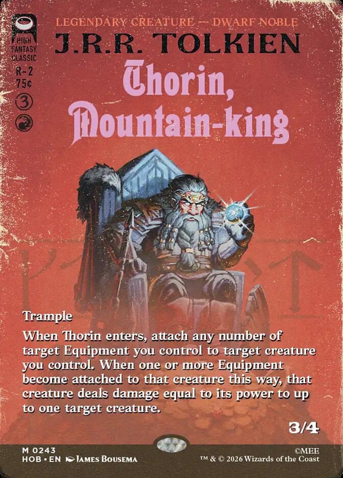 Thorin, Mountain-king Borderless