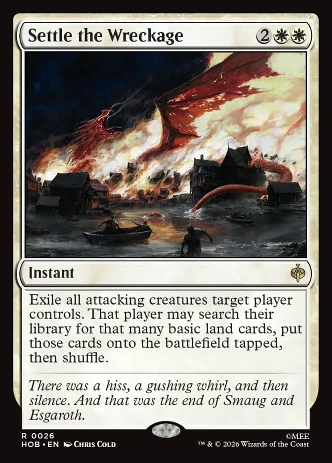 Settle the Wreckage Foil