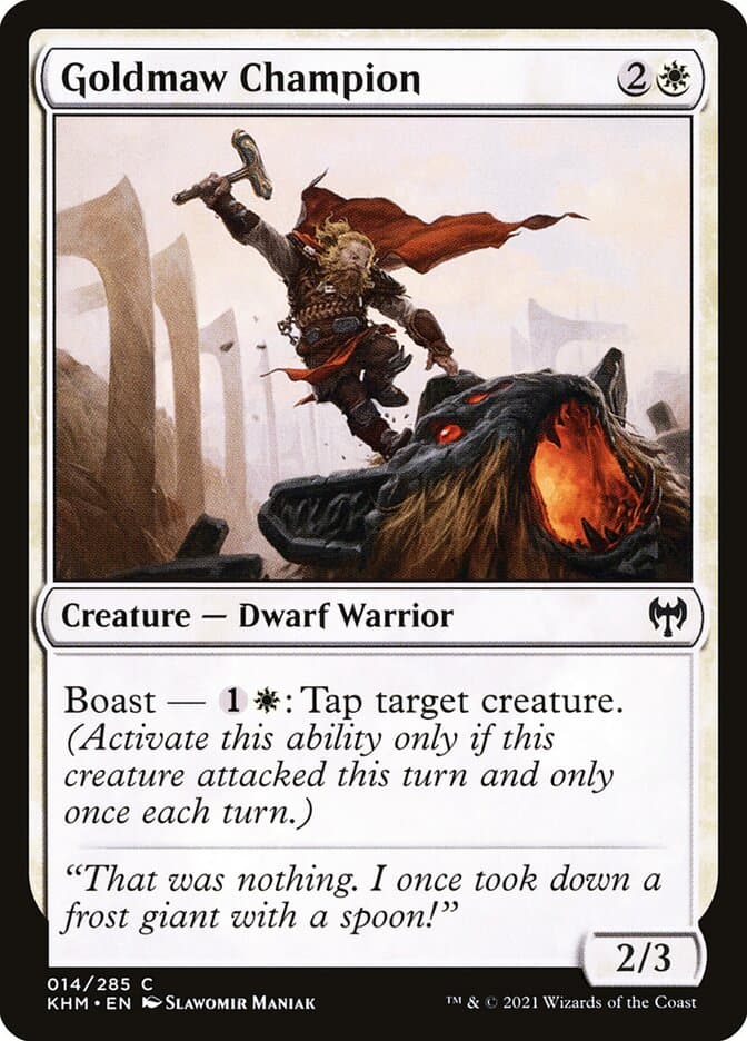 Goldmaw Champion Foil