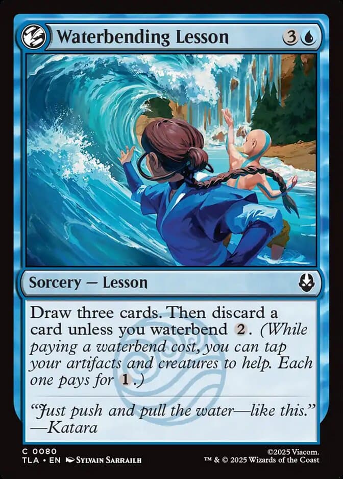 Waterbending Lesson Foil
