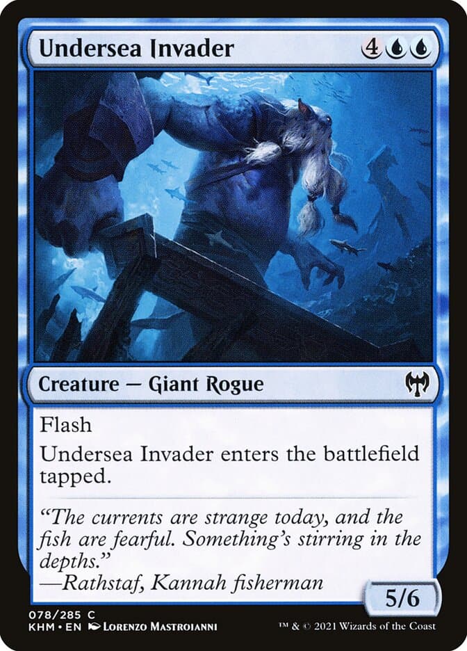 Undersea Invader Foil
