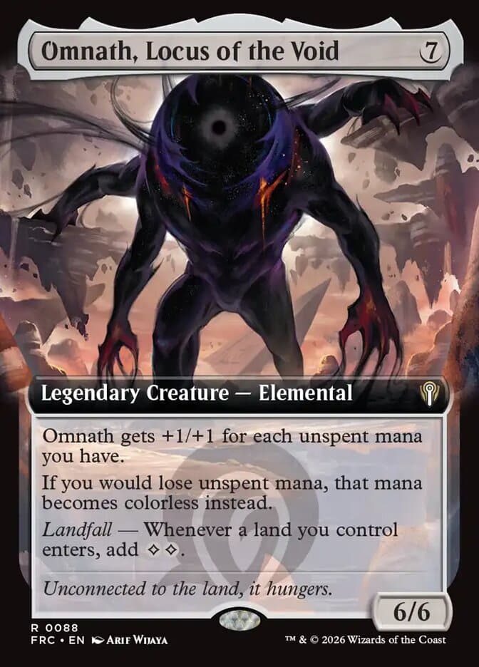 Omnath, Locus of the Void Extended Art