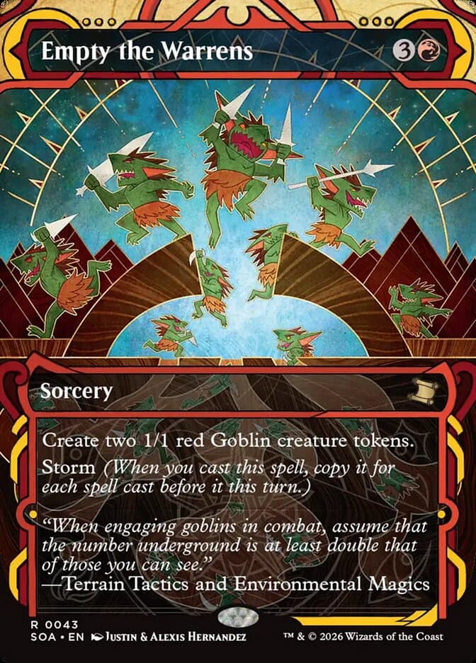 Empty the Warrens Showcase Foil