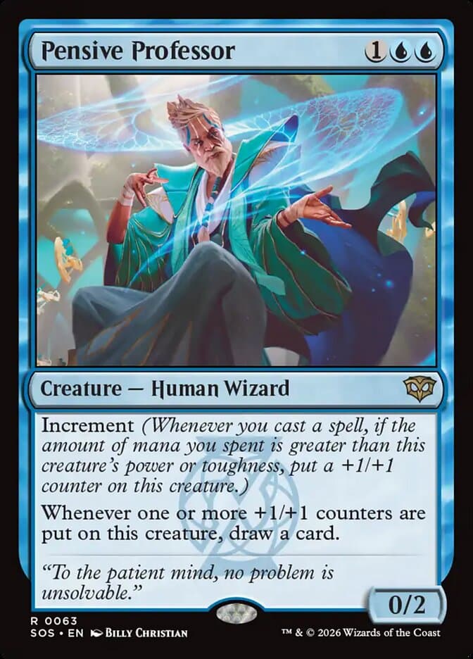 Pensive Professor Foil