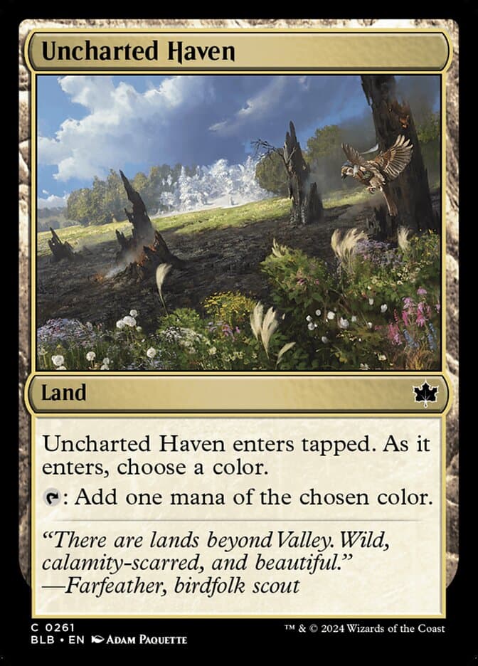 Uncharted Haven Foil