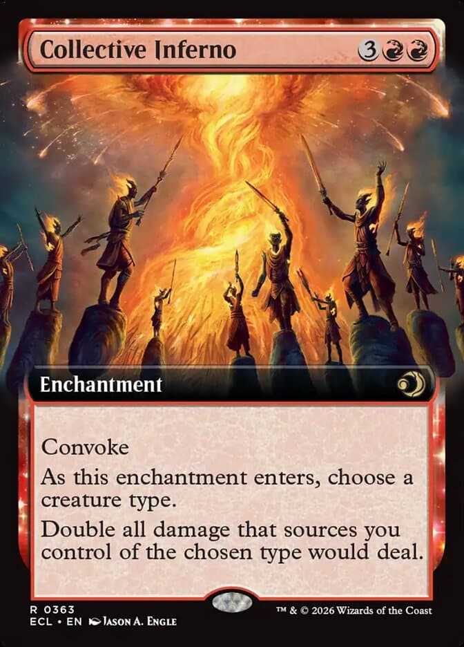 Collective Inferno Extended Art Foil