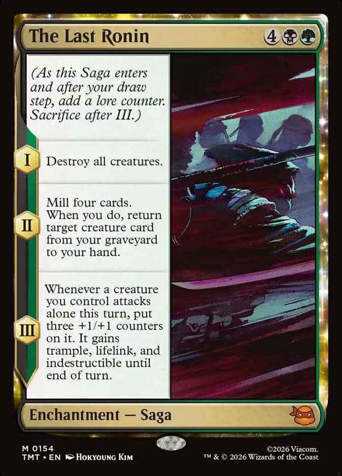 The Last Ronin Foil