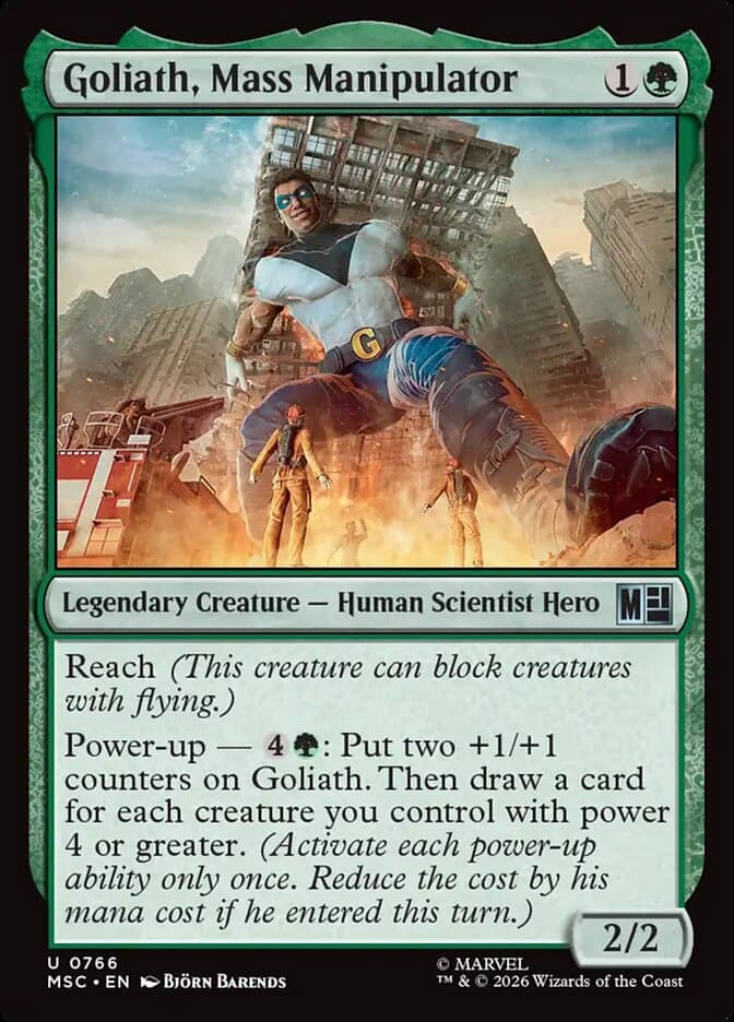 Goliath, Mass Manipulator Foil