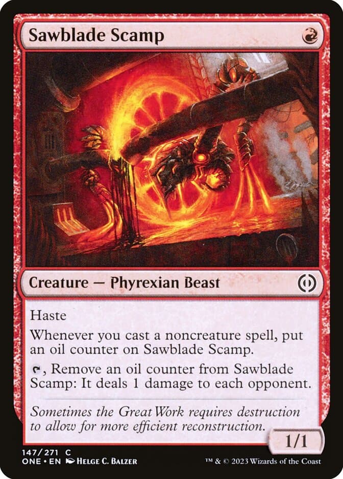Sawblade Scamp Full Art