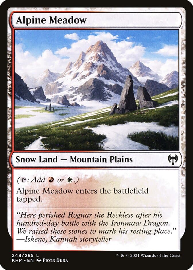 Alpine Meadow Foil