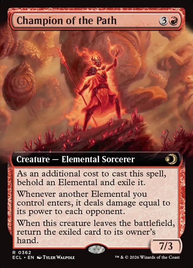 Champion of the Path Extended Art