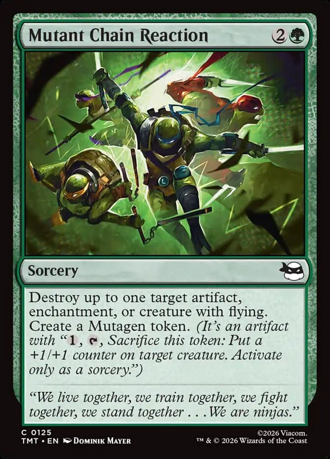 Mutant Chain Reaction Foil