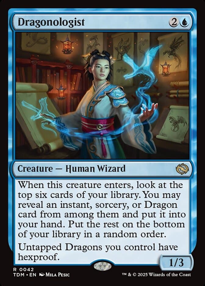 Dragonologist Foil