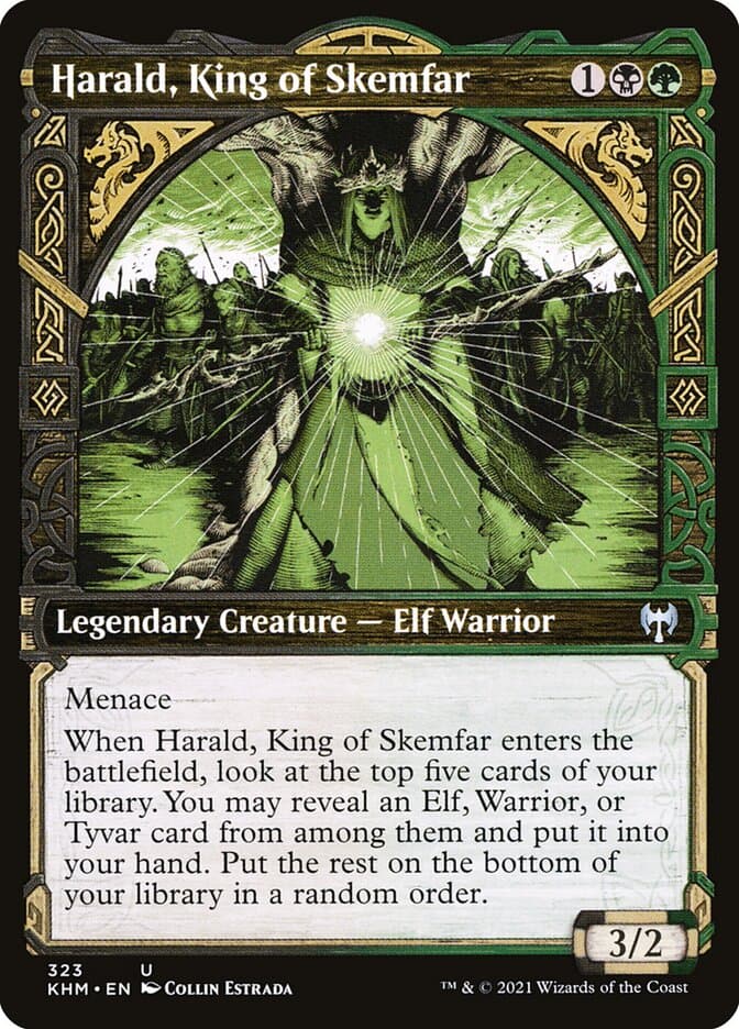 Harald, King of Skemfar Showcase Foil