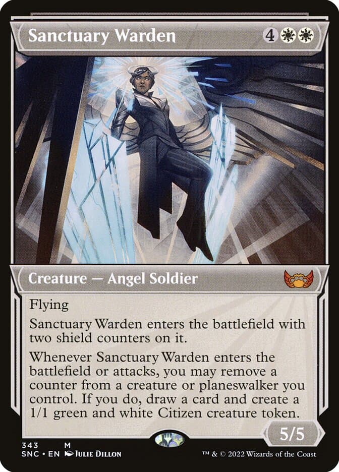 Sanctuary Warden Showcase Foil