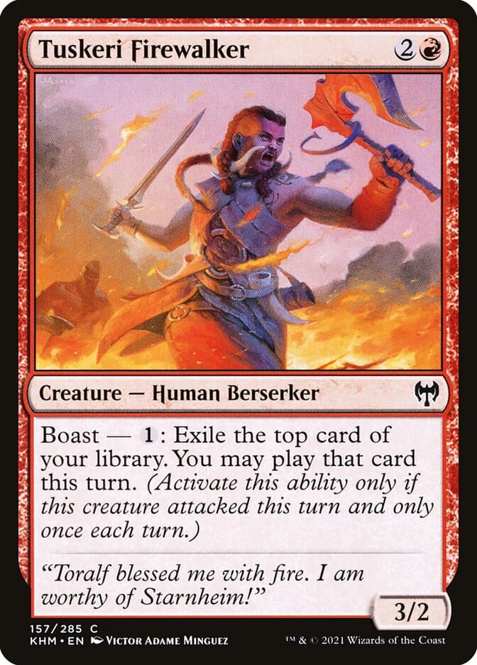 Tuskeri Firewalker Foil