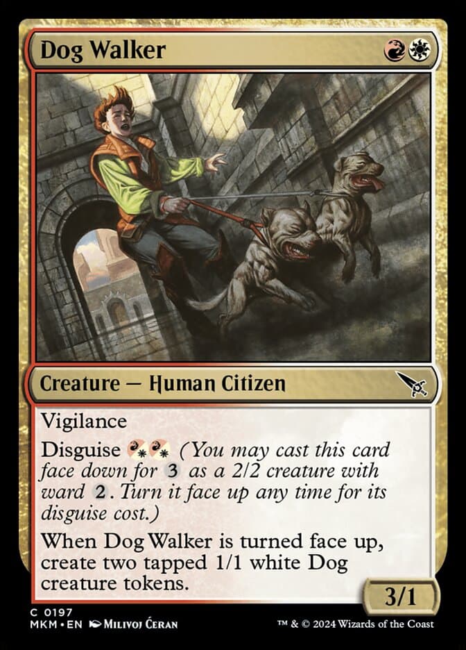 Dog Walker Foil