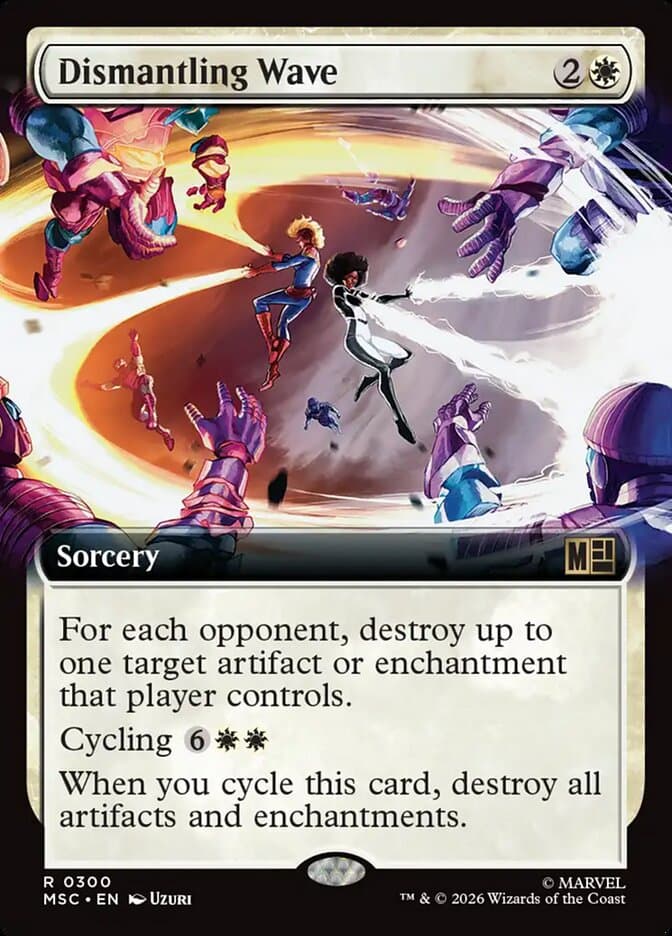 Dismantling Wave Extended Art