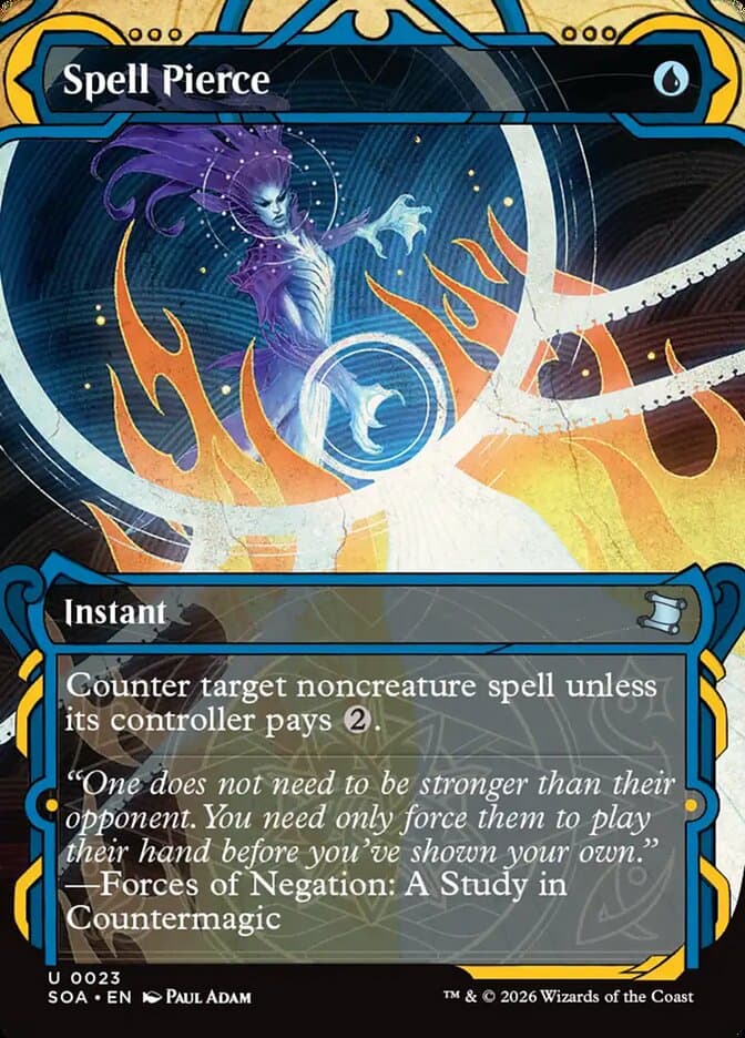 Spell Pierce Showcase Foil