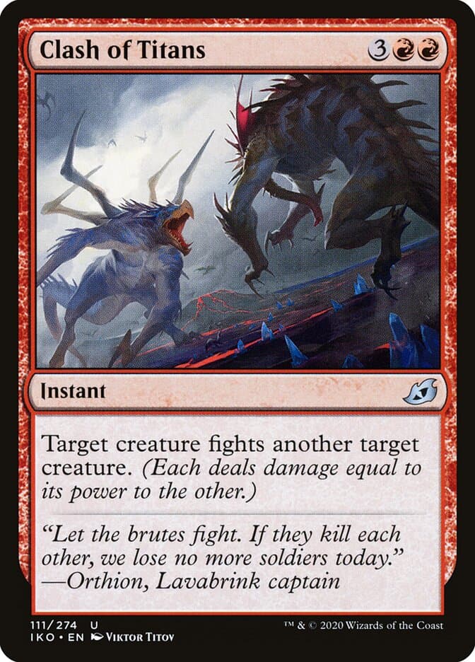 Clash of the Titan