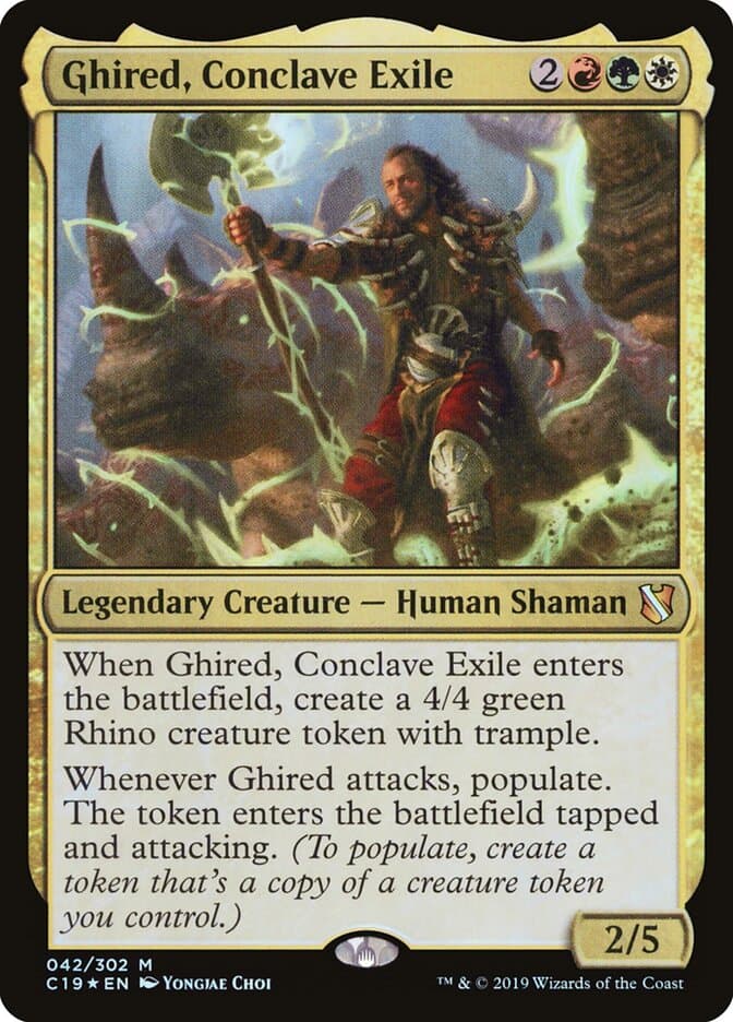 Ghired, Conclave Exile Foil