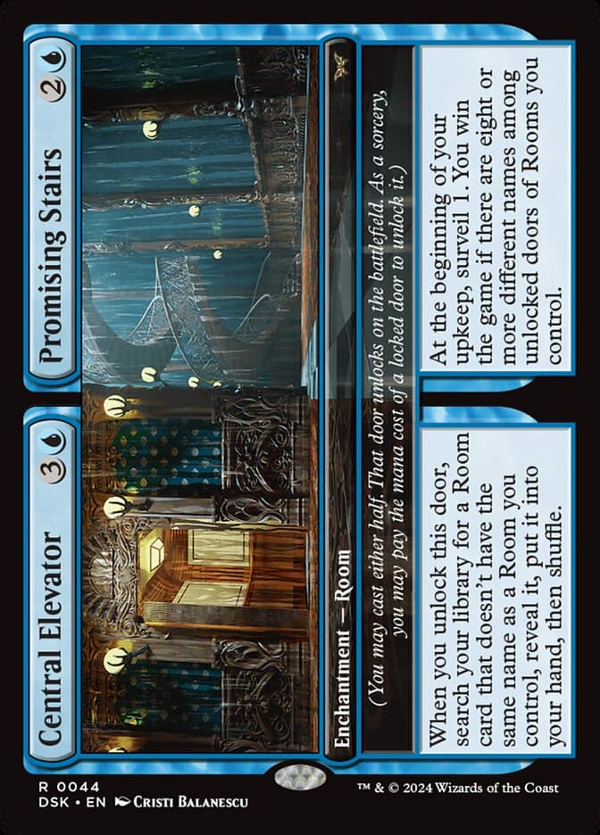 Central Elevator// Promising Stairs Foil