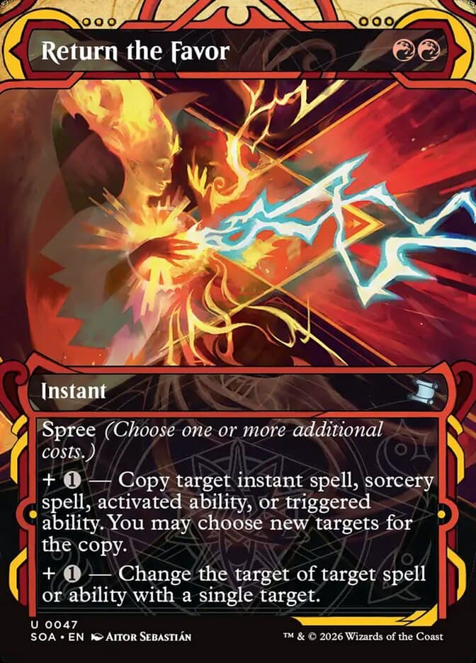 Return the Favor Showcase Foil