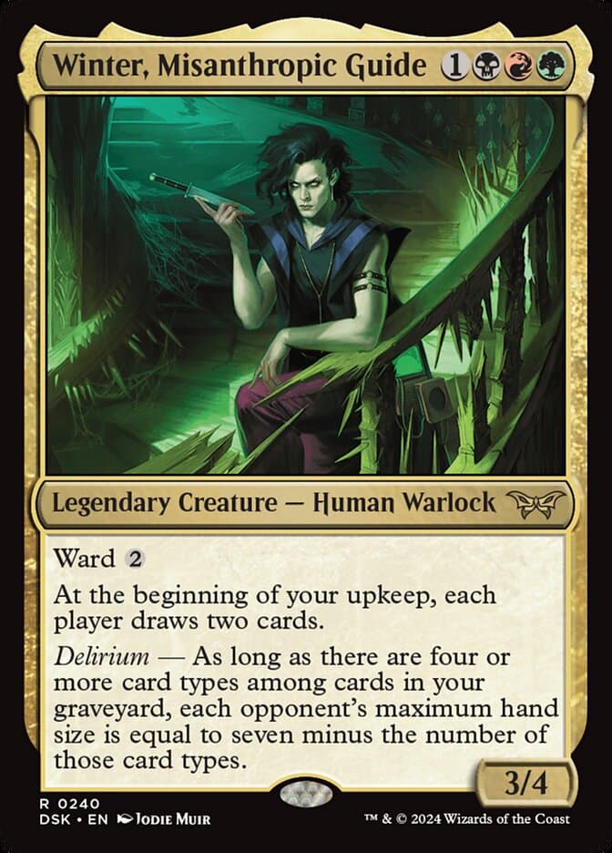 Winter, Misanthropic Guide Foil