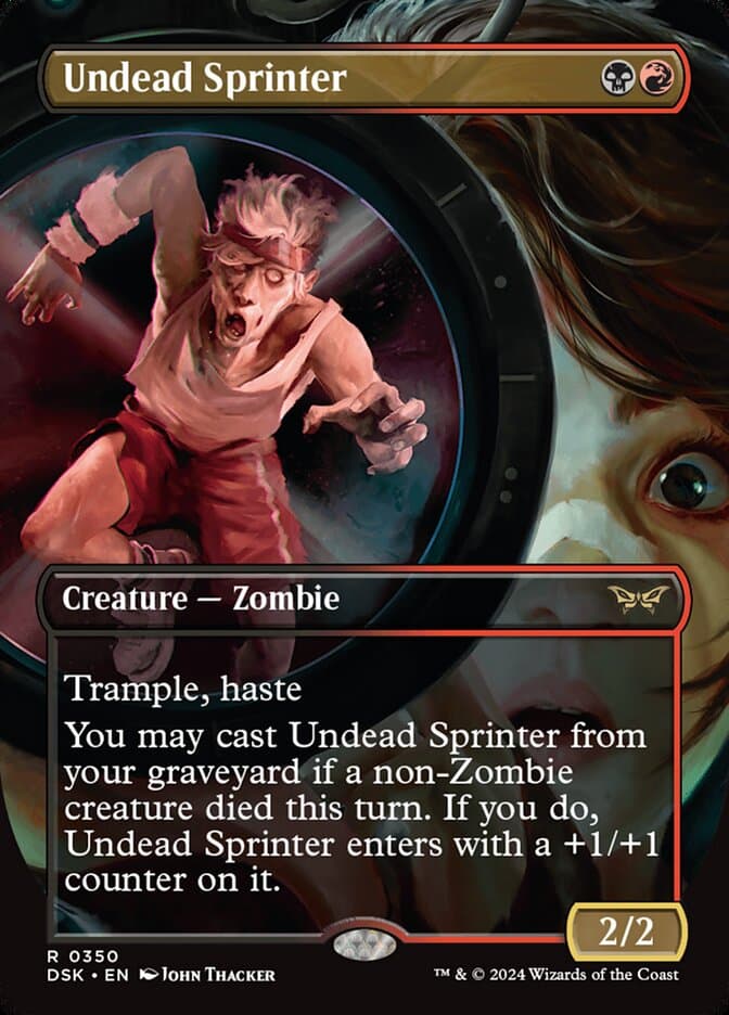 Undead Sprinter Borderless
